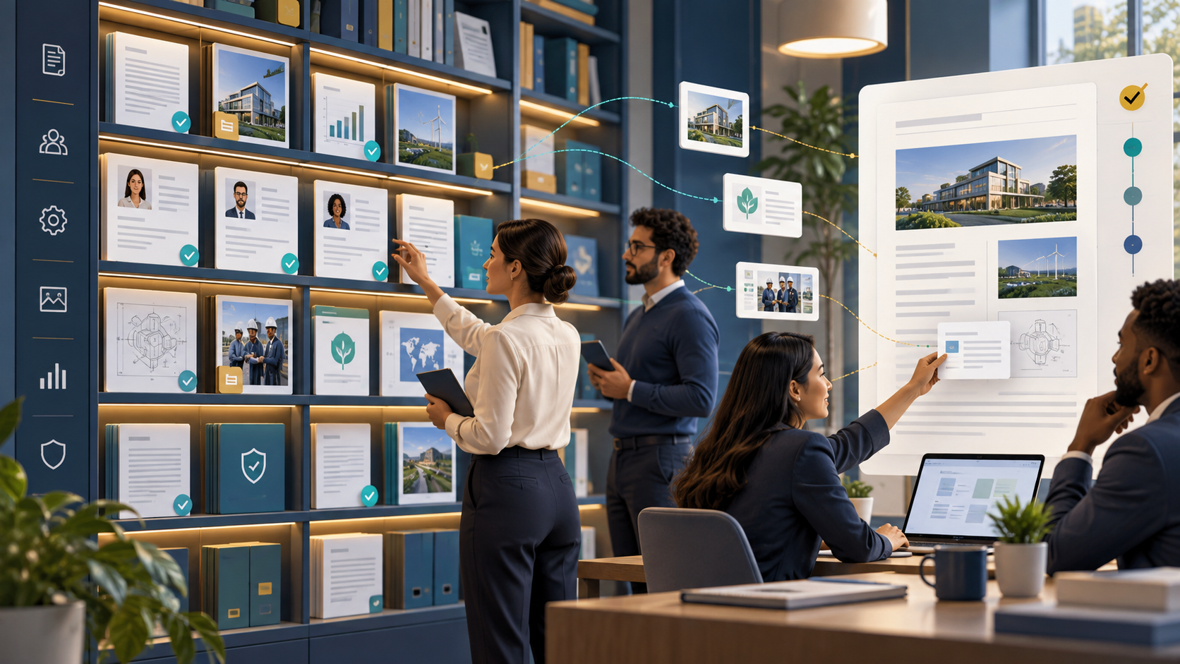 Turn company knowledge into stronger tender responses